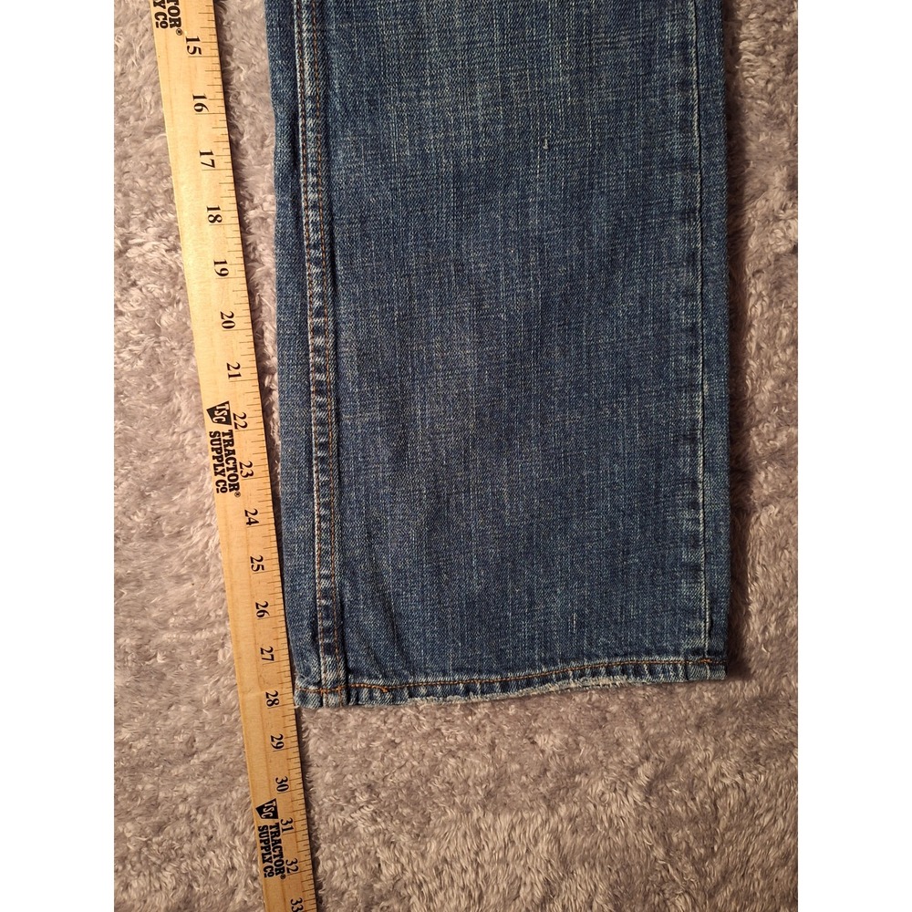 Aeropostale Vintage Bootcut Jeans Mens 32x30 Distressed Ripped Denim Cottagecore - Picture 5 of 10
